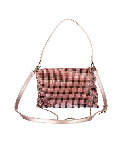 Mario Valentino Pink Polyester Women Handbag