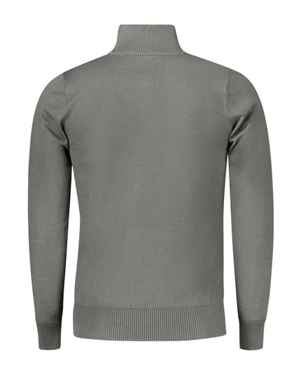 Coveri Moving Green Viscose Men Sweater