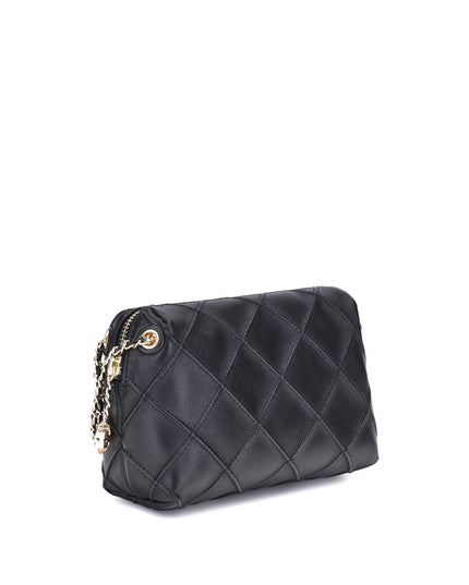 Tory Burch Black Calf Leather Bos Taurus Shoulder Bag