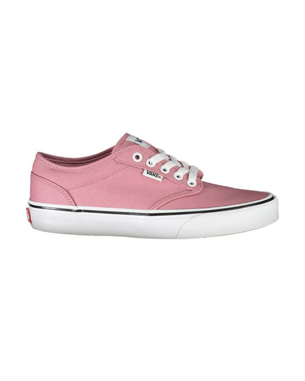 Vans Chic Pink Sneakers with Contrast Laces