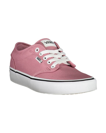 Vans Chic Pink Sneakers with Contrast Laces