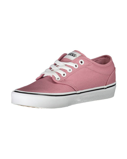 Vans Chic Pink Sneakers with Contrast Laces