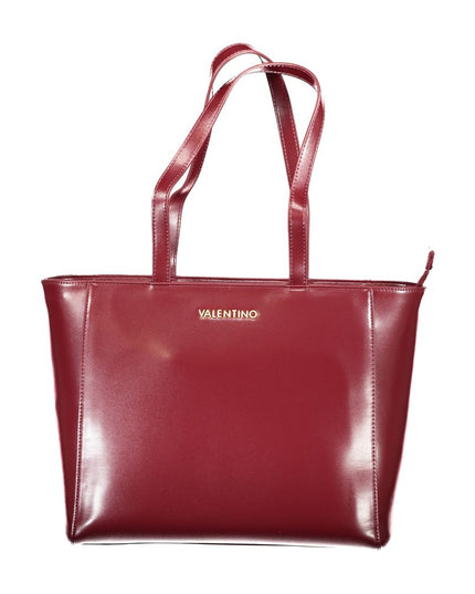 Mario Valentino Red Polyethylene Women Handbag