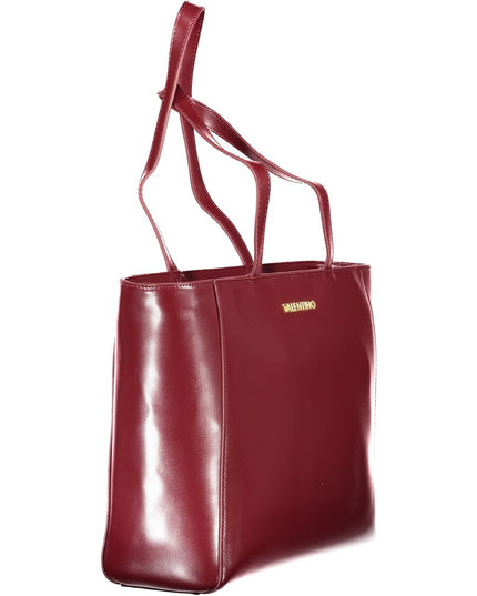 Mario Valentino Red Polyethylene Women Handbag