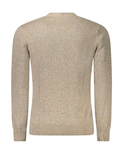 Guess Jeans Beige Cotton Men Sweater