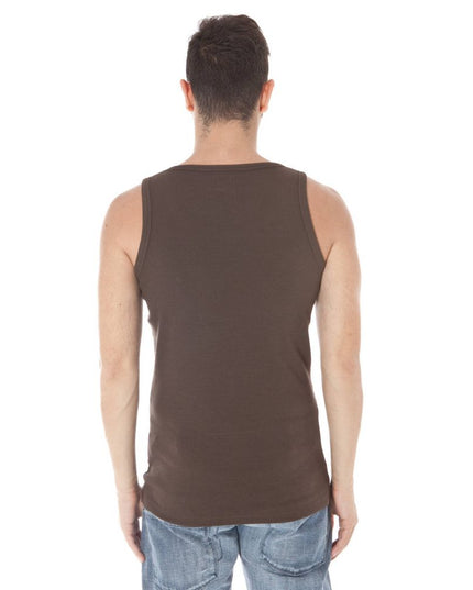 Zuelements Brown Cotton T-Shirt