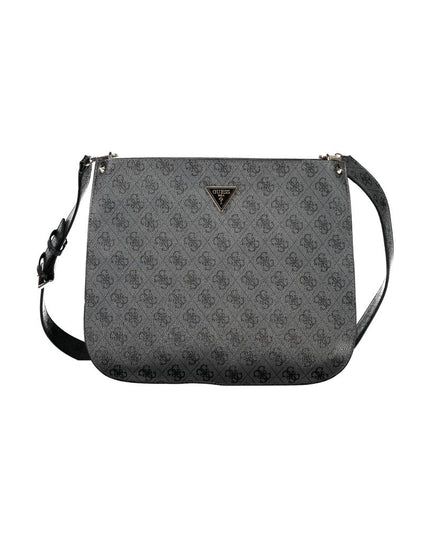 Guess Jeans Black Polyethylene Handbag