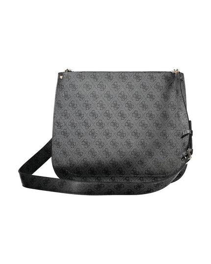 Guess Jeans Black Polyethylene Handbag