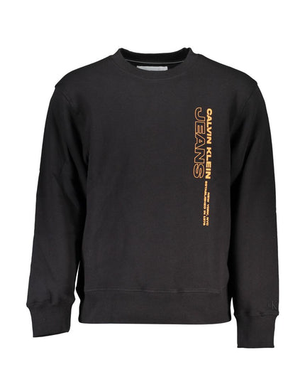 Calvin Klein Black Cotton Men Sweater