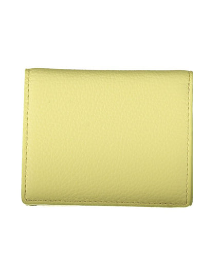 Coccinelle Yellow Leather Wallet