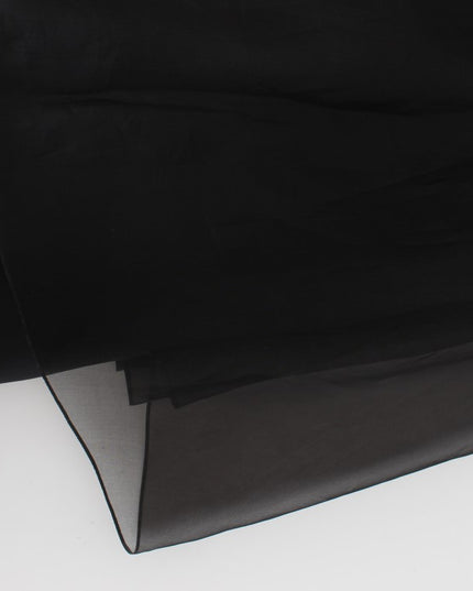 Dolce & Gabbana Black White Floral Silk Sheath Gown Dress