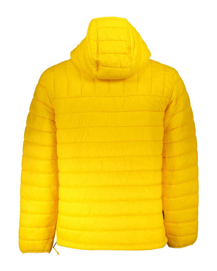 Napapijri Yellow Polyamide Men Jacket