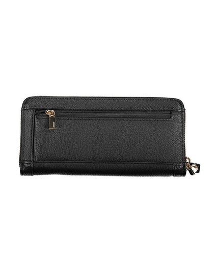 Guess Jeans Black Polyethylene Women Wallet