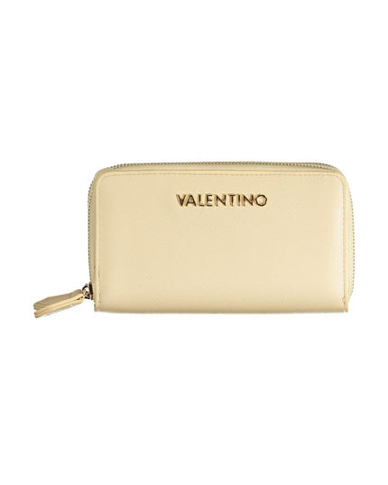 Mario Valentino Beige Polyethylene Wallet
