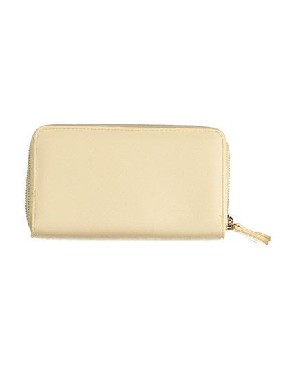 Mario Valentino Beige Polyethylene Wallet
