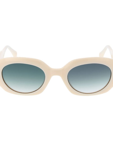 Maje White Acetate Sunglasses