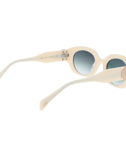 Maje White Acetate Sunglasses