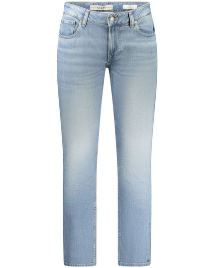 Guess Jeans Blue Cotton Men Jeans