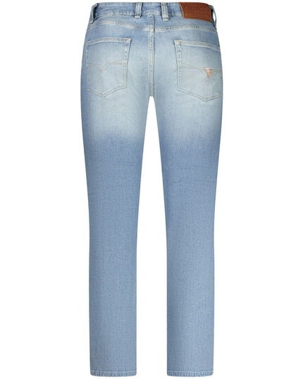 Guess Jeans Blue Cotton Men Jeans