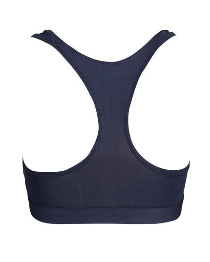 Tommy Hilfiger Blue Cotton Women Sports Bra