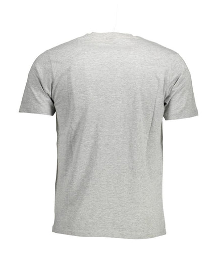 North Sails Gray Cotton Men T-Shirt