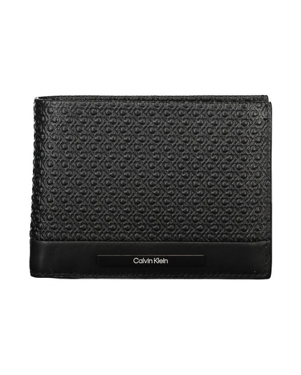 Calvin Klein Elegant Black Leather RFID Wallet