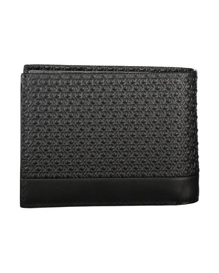 Calvin Klein Elegant Black Leather RFID Wallet