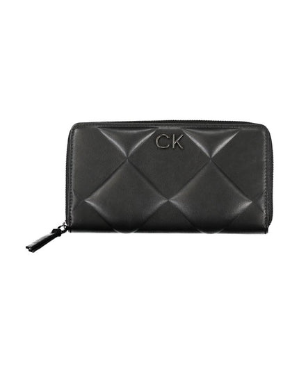 Calvin Klein Sleek Black RFID Blocking Wallet - Chic Accessory
