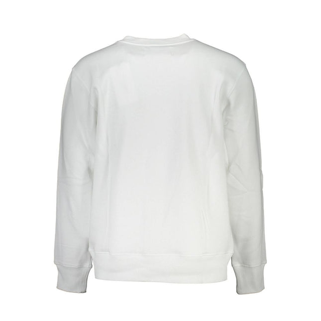 Calvin Klein White Cotton Men Sweater
