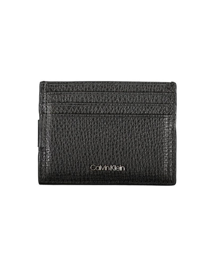 Calvin Klein Sleek Leather Card Holder with Money Clip