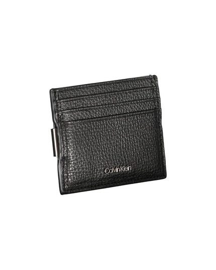Calvin Klein Sleek Leather Card Holder with Money Clip