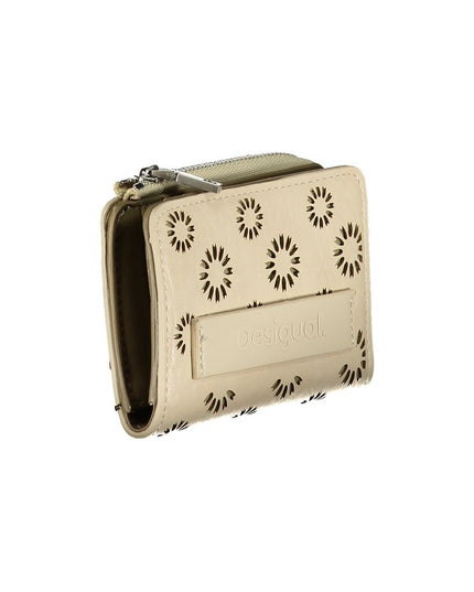 Desigual Beige Polyethylene Wallet