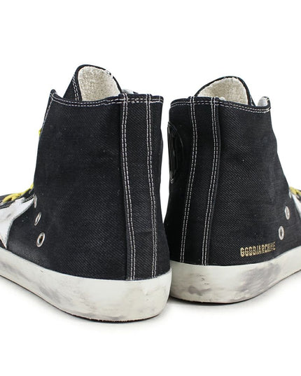 Golden Goose Black Canvas Sneaker