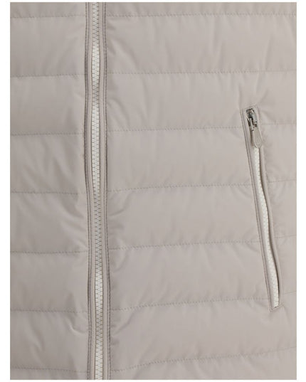 Brunello Cucinelli Beige Polyamide Jackets And Coat