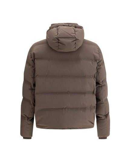 Brunello Cucinelli Brown Polyamide Coat