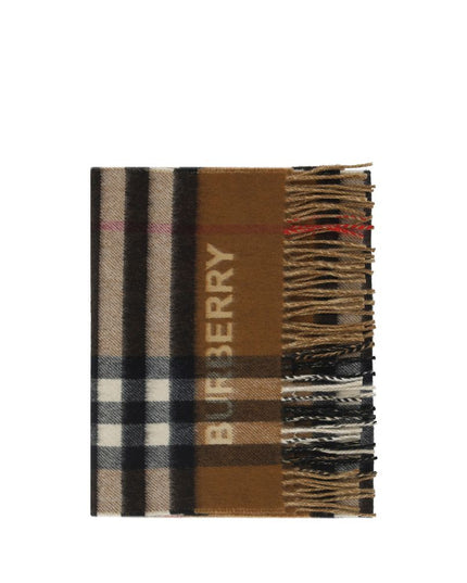 Burberry Brown Cashmere Scarf