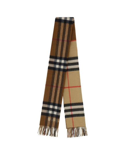 Burberry Brown Cashmere Scarf