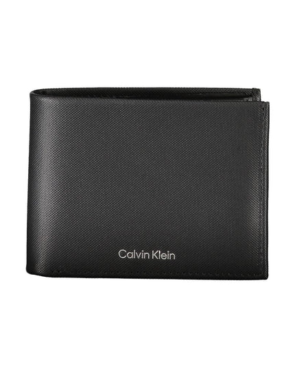 Calvin Klein Elegant Black Leather Wallet with RFID Blocking