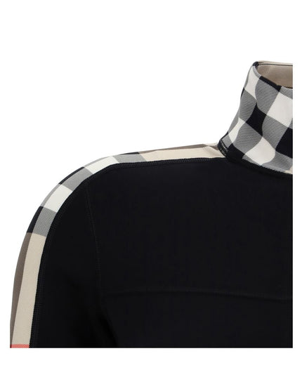 Burberry Black Elastane Sweatshirt