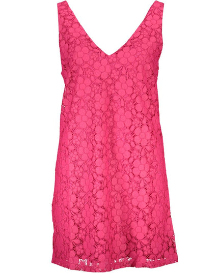 Desigual Pink Viscose Women Dress