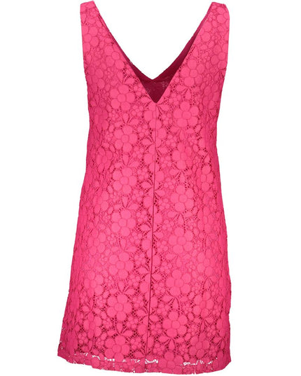 Desigual Pink Viscose Women Dress