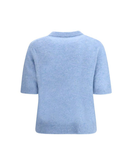 Ganni Puppies short sleeve Sweater