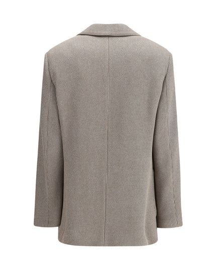 Brunello Cucinelli Gold Cotton Coat