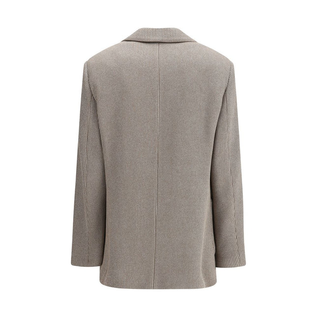 Brunello Cucinelli Gold Cotton Coat