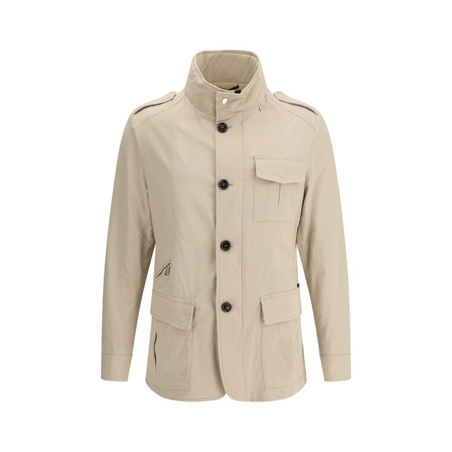 MooRER Beige Cotton Coat