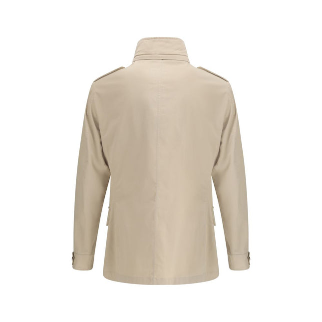 MooRER Beige Cotton Coat