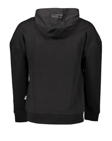 Plein Sport Black Cotton Men Sweater