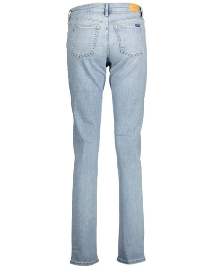 Gant Blue Organic Cotton Women Jeans