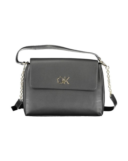 Calvin Klein Black Polyester Women Handbag