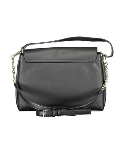 Calvin Klein Black Polyester Women Handbag